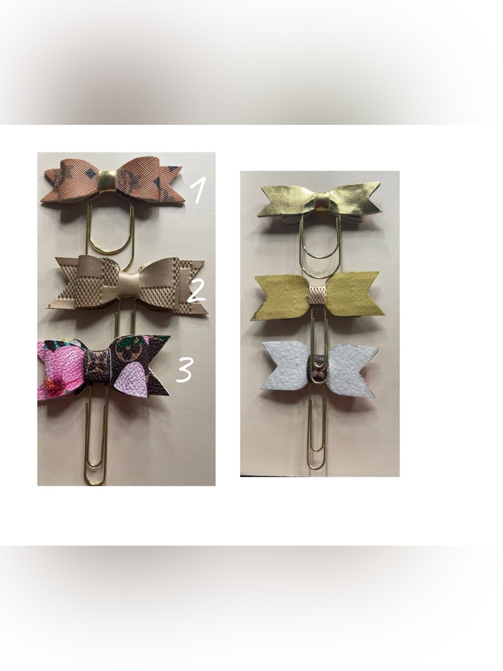 Fashion Paper Clips (cost is for single clip)